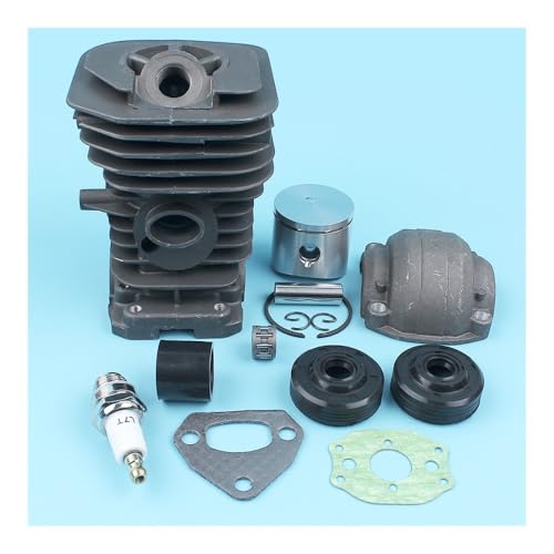 38mm Zylinder Kolben Motor Pan Öl Kit Fit for 136 137 141 142 Kettensäge Verteiler Vergaser Dichtung von SCVYLNZ