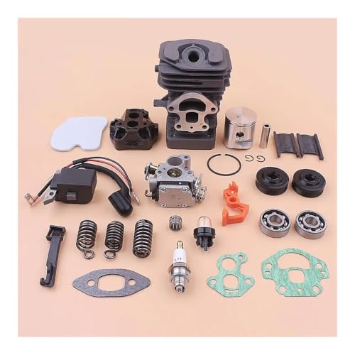 39mm Zylinderkolben-Vergaser-Zündspulensatz Passend for 236 240 236e 240e Ansaugstiefel-Pufferlager-Öldichtungs-Luftfilter von SCVYLNZ