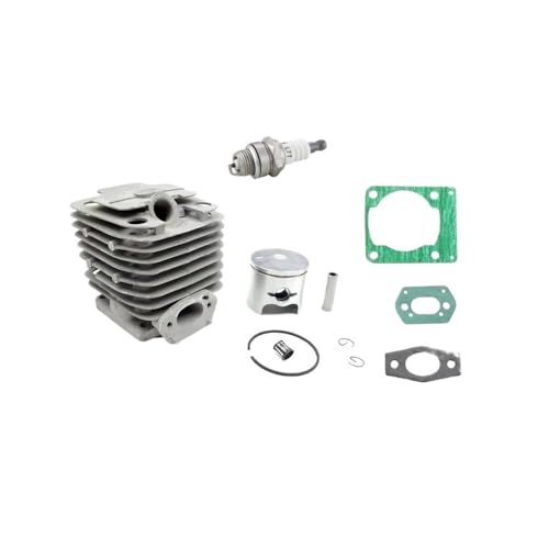 39mm Zylinderkolbensatz & Zylinderdichtungssatz Passend for G3800 & mehr 38CC 3800 Kettensäge(Piston 2 Rings) von SCVYLNZ