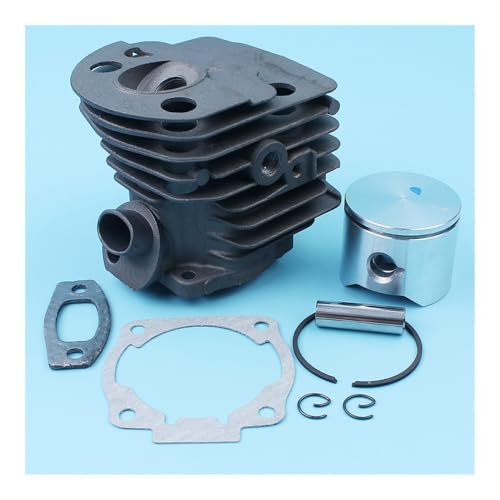 45 mm Zylinderkolbenring, 10 mm Stiftsatz mit, passend for 51 55 Kettensäge, plattierte Baugruppe Nr. 503168301, 503 16 83-01 von SCVYLNZ