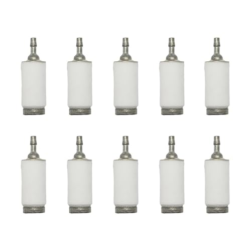 5 10PCS Kraftstoff Filter 530095646 Fit for Weedeater Fit for Kettensäge Garten Power Werkzeug Zubehör(10PCS) von SCVYLNZ