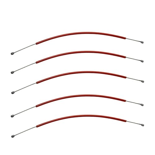 5 stücke Lot Gaszug Fit for 445 450 445E 450E Kettensäge Teil Ersetzen OEM 504098801 von SCVYLNZ