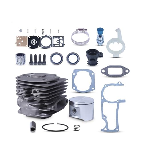 52mm Zylinder Fit for 372 372XP 371 365 362 Verteiler Dichtung Klemme Kolben Lager Zündkerze von SCVYLNZ