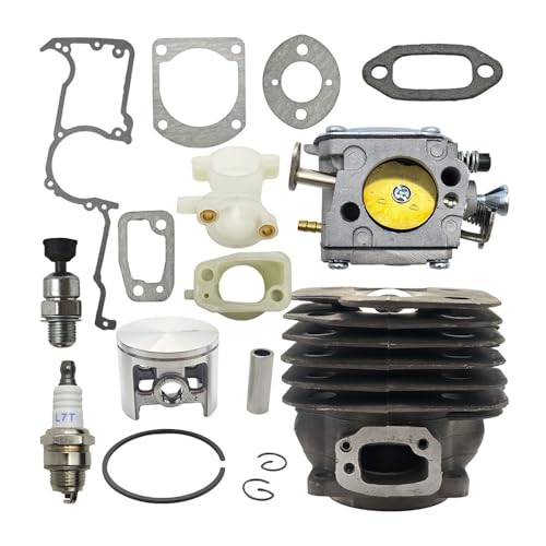 52mm Zylinder Kolben Vergaser Kit Fit for 268 272 272K 272XP 61 Kettensäge 574331601, 503758172 W Verteiler von SCVYLNZ