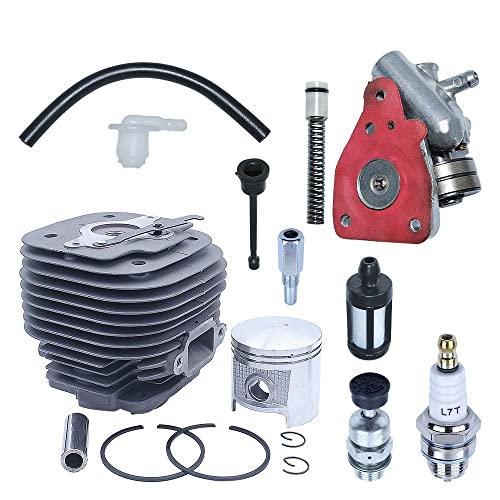58mm Kettensäge Zylinder Fit for 070 090 Kolben Vergaser Kit Heizöl Filter Linie 1106 020 1211 58mm Kettensäge Zylinder Fit for 070 090 Kolben Vergaser Kit Heizöl Filter Linie 1106 020 1211 von SCVYLNZ