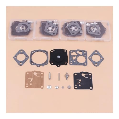 5Kit Lot Vergaser Membran Reparatur Set Kit Fit for RK-23HS RK23HS 266 268 272 288 480 Kettensäge von SCVYLNZ