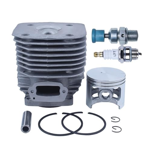 60mm Zylinderkolbensatz passend for K1250 3120 3120XP 3120K Kettensäge Zündkerze Dekompression Ersetzen 506294271 von SCVYLNZ