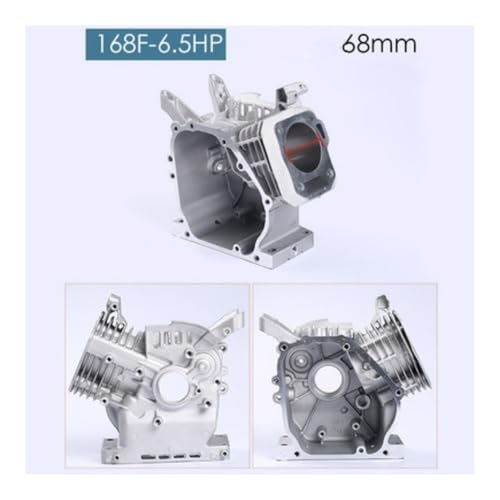 68mm Kurbelgehäuse Zylinder Block Fall Bohrung Fit for GX160 GX200 168F 5, HP 6(5.5HP) von SCVYLNZ