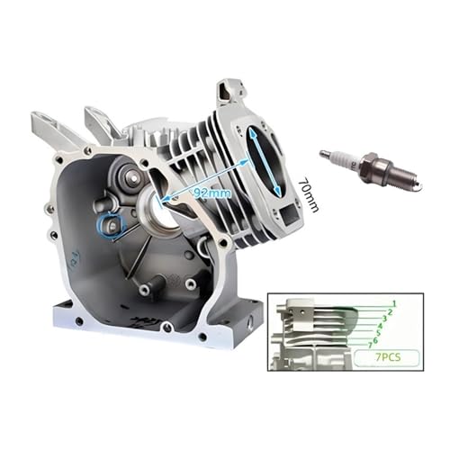 70mm Kurbelgehäuse Zylinderblock Gehäusebohrung passend for GX210 170F 7HP 208CC 212CC und Benzinmotor 3KW Generatorteile von SCVYLNZ