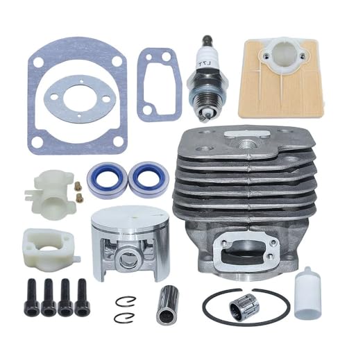 Big BORE 52MM Zylinderkolbenschraubensatz Passend for 61 268 272 272XP Kettensäge mit Befestigungsschraube Big BORE 52MM Zylinderkolbenschraubensatz Passend for 61 268 272 272XP Kettensäge mit Befestigungsschraube von SCVYLNZ