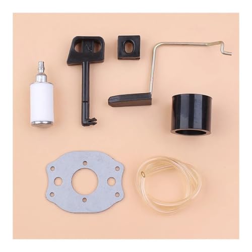 Drosselklappen-Choke-Stange, Ansaugkrümmer-Kit, passend for 136 137 141 142 36 41 Kettensägenteile 530029831, Gartenzubehör von SCVYLNZ