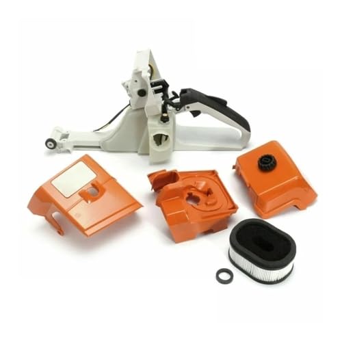 Hinterer Griff Kraftstoffgehäuse-Overlay-Baugruppe Luftfilterzylinderabdeckung Passend for MS440 MS 440 044 Kettensägen-Umbausatz Hinterer Griff Kraftstoffgehäuse-Overlay-Baugruppe Luftfilterzylinderabdeckung Passend for MS440 MS 440 044 Kettensägen-Umbausatz von SCVYLNZ