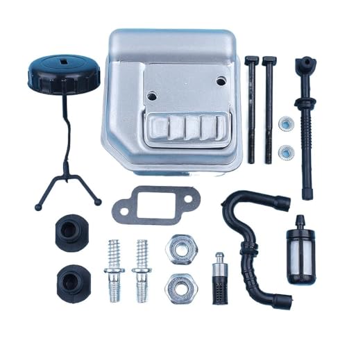 Kit Fit for 018 MS180 017 MS170 MS 180 170 MS180C MS170C Kettensäge Bar Stud Mutter Heizöl Filter Linie von SCVYLNZ