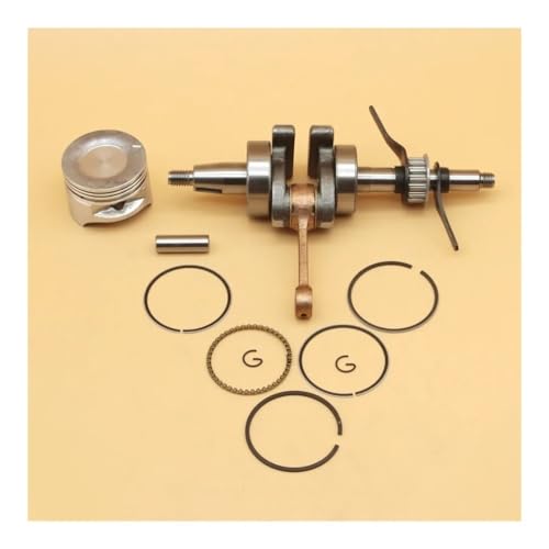Kurbelwelle Kurbelwellenkolbenring 39MM Kit Passend for GX35 GX 35 4-Takt-Motor Motorbürstenschneider Teile 13101-Z0Z-000 von SCVYLNZ