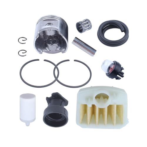 Luft-Kraftstoffleitungsfilter, 45 mm Kolbenringsatz, passend for 353 350 Kettensäge, Ersatzteile, Elektrowerkzeuge mit Verteiler Luft-Kraftstoffleitungsfilter, 45 mm Kolbenringsatz, passend for 353 350 Kettensäge, Ersatzteile, Elektrowerkzeuge mit Verteiler von SCVYLNZ