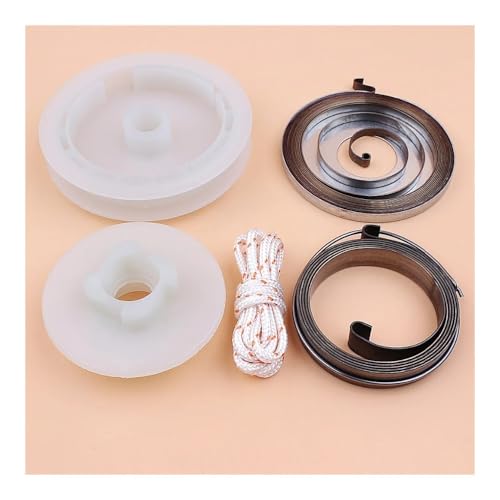Passend for 4500 5200 5800 45cc 52cc 58cc Kettensäge Easy Starter Federrolle Seil Reparatursatz Sägen Ersatzteile Passend for 4500 5200 5800 45cc 52cc 58cc Kettensäge Easy Starter Federrolle Seil Reparatursatz Sägen Ersatzteile von SCVYLNZ