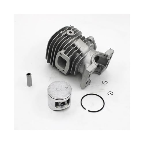 SCVYLNZ 41mm Zylinderkolbensatz passend for Kettensäge CS-1700 CS-3700ES CS3700 CS-3700 CS1700 100202-59530 Gartenwerkzeug-Ersatzteil von SCVYLNZ
