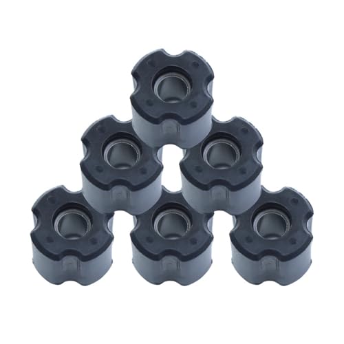 SCVYLNZ 6 STÜCKE Freischneiderwelle Teile Buchse Öllager 8 MM Passend for 23,5 mm Rohr Aluminium Innen Ersatz von SCVYLNZ