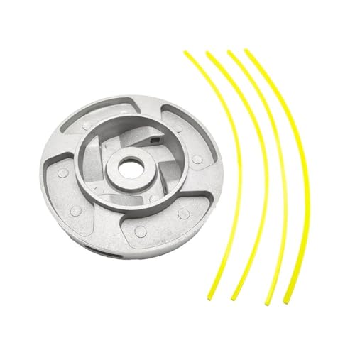 SCVYLNZ Aluminiumkopf mit Vier Linien, passend for Freischneider, Graskopf, Ersatz-Gartenwerkzeug-Zubehör SCVYLNZ Aluminiumkopf mit Vier Linien, passend for Freischneider, Graskopf, Ersatz-Gartenwerkzeug-Zubehör von SCVYLNZ