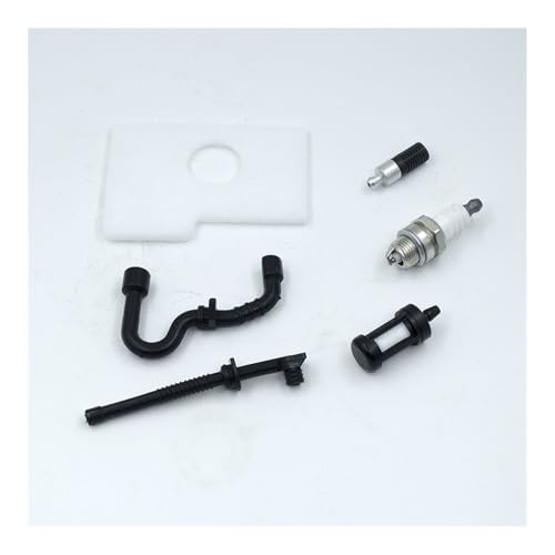 SCVYLNZ Luft-Öl-Kraftstofffilter-Rohr Zündkerze Service-Kit Passend for MS 017 018 MS170 MS180 Gartengeräte Kettensäge Teil von SCVYLNZ