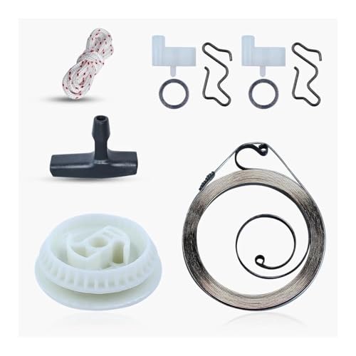 SCVYLNZ Seilzugstarter-Federrollen-Griff-Seil-Kit Passend for MS180 MS170 MS210 MS230 MS250 021 023 025 017 018 von SCVYLNZ