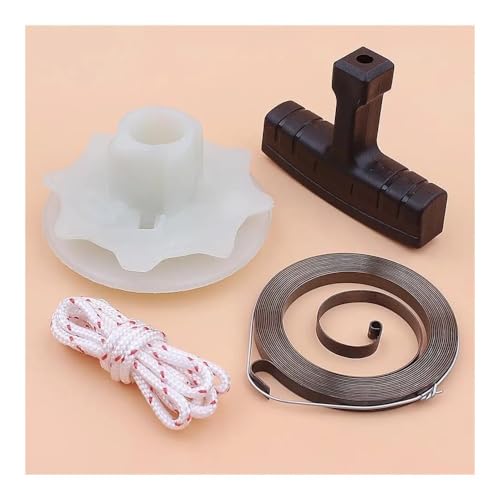 SCVYLNZ Starter Pulley Frühling Griff Grip Seil Kit Fit for 235 236 240 Kettensäge 530057890 von SCVYLNZ