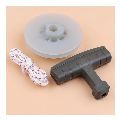 Starter Pulley Griff Seil Reparatur Kit Fit for 340 345 346 350 351 353 445 455 460 Benzin Kettensäge 537092501 von SCVYLNZ