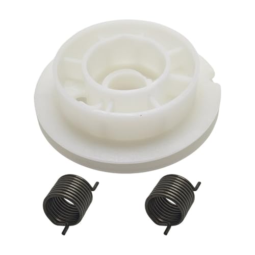 Starter-Riemenscheibe und Antriebsfeder-Kit passend for 340 345 350 435 440 445 450 Kettensäge mit Schrauben, ersetzt 537423201 von SCVYLNZ