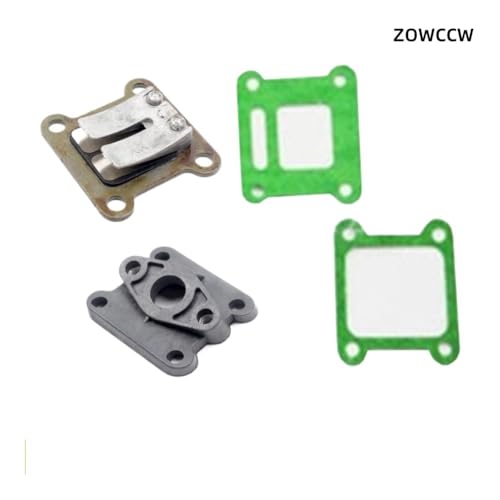 Vergaser-Isolator-Verteiler-Zündkerzen-Dichtungssatz passend for NB411 2-Takt-Freischneider-Motor von SCVYLNZ