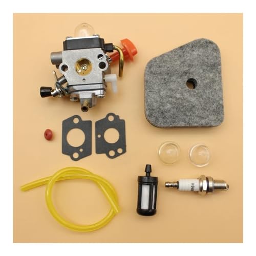 Vergaser Luftfilter Primer Birne Zündkerze Set Fit for FS90 FS100 FS110 FS130 FS87 FS90R FS87R FS90K von SCVYLNZ