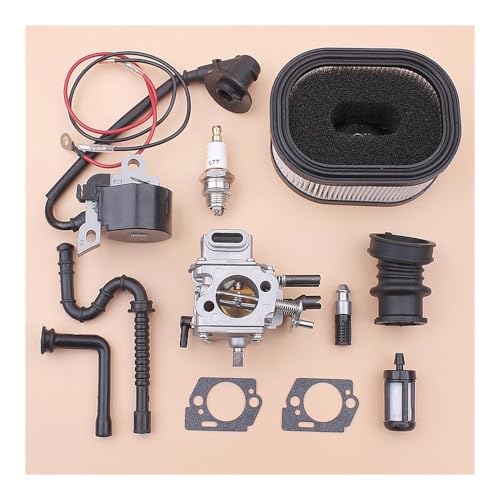 Vergaser Zündspule Fit for MS660 066 Luft Kraftstoff Öl Filter Linie Verteiler Sprk Stecker Kettensäge Ersatzteile von SCVYLNZ