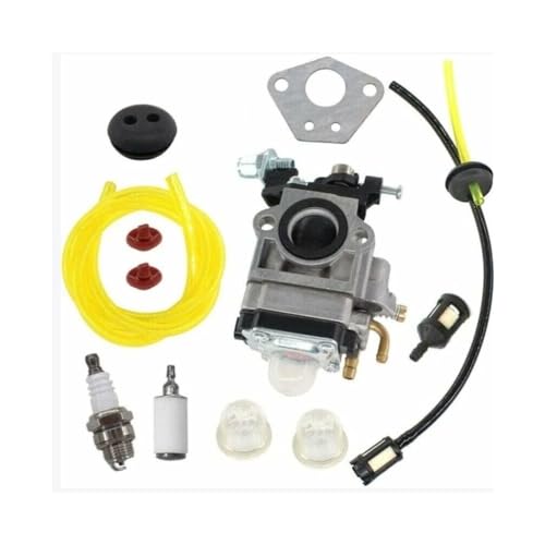 Vergasersatz passend for 43CC 52CC TB43 1E40F-5 BC520 CG430 CG520 WYK-74 Kraftstofffilter Grasschneider Motor Gartenwerkzeug Kettensäge von SCVYLNZ