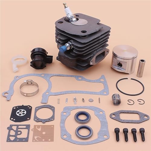 Zylinderbohrung 52 mm Kartenkolben passend for 2063 2065 2071 Kettensäge 503691072 Zylinderbohrung 52 mm Kartenkolben passend for 2063 2065 2071 Kettensäge 503691072 von SCVYLNZ