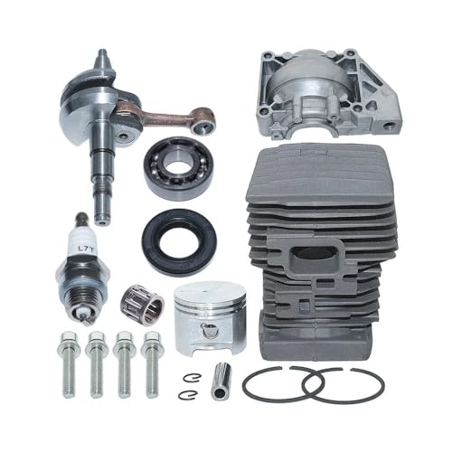 Zylinderkolbensatz Kurbelwelle mit Zündkerzenersatz passend for MS390 MS290 MS310 029 039 Kettensäge Cortador von SCVYLNZ