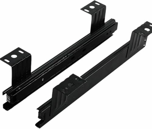Heavy Duty Ball Beadrawer Slides Tastatur Regal Runners Tisch Extensslide Rail, Höhenanpassung Tastaturhalter Runners Kit/12 Zoll Erhöhung von SCWZZWSY