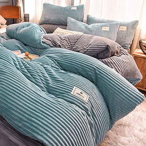 SCWZZWSY Flanell Duvet Cover Set, 2020 Koralle Fleece Vierköpfig doppelseitig Flanellwinter Plus samtig verdickte Milch samt-Tiefe lila 62.0m Bett gut SCWZZWSY Flanell Duvet Cover Set, 2020 Koralle Fleece Vierköpfig doppelseitig Flanellwinter Plus samtig verdickte Milch samt-Tiefe lila 62.0m Bett gut von SCWZZWSY