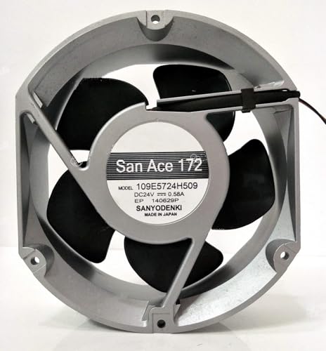 109E5724H509 24V 172mm 0.58A 13.9W 17251 55DB 2-Wire Cooling fan von SCYHGLM
