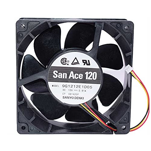 SCYHGLM 9G1212E1D05 12038 12V 0.61ARD stall Alarm Chassis Cabinet Server Fan 3-Wire von SCYHGLM
