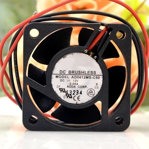 AD0412MS-C50 40x20mm DC12v 4CM 0.08A Ultra Quiet Switch Fan von SCYHGLM