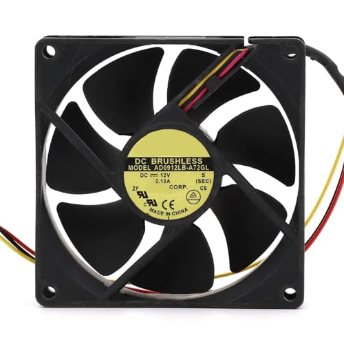AD0912LB-A72GL 9025 DC12V 0.13A 9cm 3-Wire case Cooling Fan von SCYHGLM