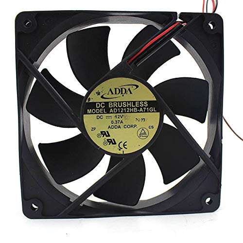 ADDA 12025 DC12v 0.37A AD1212HB-A71GL chassis silent cooling fan 120MM von SCYHGLM