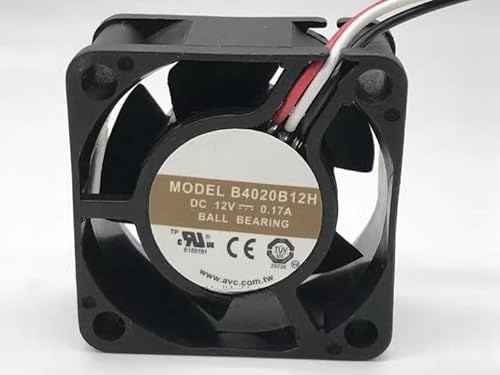 B4020B12H 4CM 40x20mm DC12v 0.17A 3-wire cooling fan von SCYHGLM