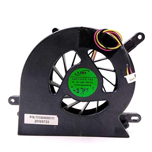 SCYHGLM Cooler Fan for ADDA AB0705UX-TB3 5V 0.50A 7012 Notebook Hydraulic Cooling Fan von SCYHGLM