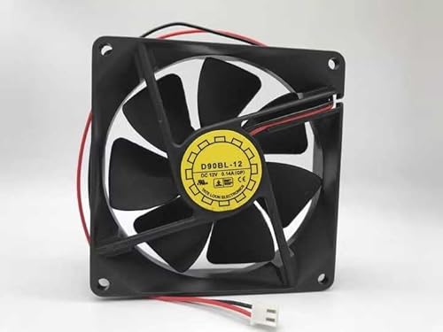 Cooling Fan 9CM 9025 DC12v 0.14A D90BL-12 Dual Ball Power Fan von SCYHGLM