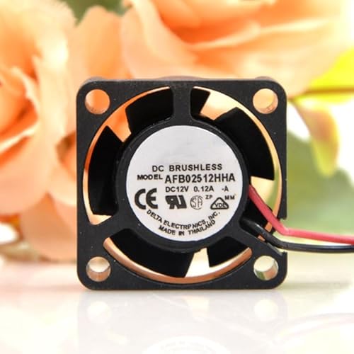 Cooling Fan DC12v 0.12A AFB02512HHA 2510 Dual Ball 2-Wire High Speed Silent Fan von SCYHGLM