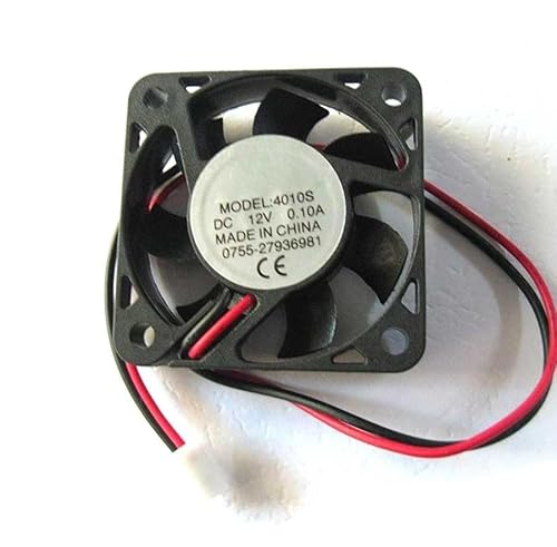 DC Fan 12V 4010S 2 Pin 40x40x10mm, Brushless DC Cooling Fan for 4010S von SCYHGLM