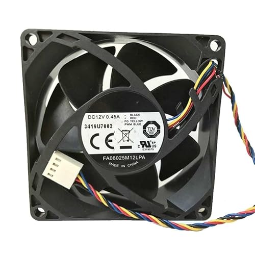FA08025M12LPA 12V 0.45A 8025 4-wire PWM silent fan 80mmx80mmx25mm FA08025M12LPA 12V 0.45A 8025 4-wire PWM silent fan 80mmx80mmx25mm von SCYHGLM