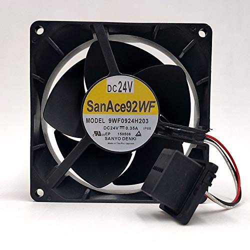 SCYHGLM FANUC System Fan A90L-0001-0577 9WF0924H203,Cooling Fan 9WF0924H203 24V0.35A 9232 3Wire von SCYHGLM