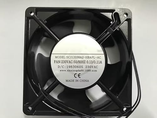 New SCJ12038A2-HBAPL-AC 230V 0.13/0.11A 120MM Cooling Fan von SCYHGLM