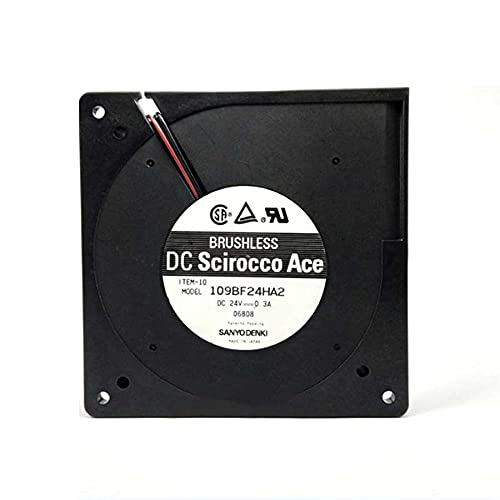 109BF24HA2 24V 0.3A 2Wire 12cm dc blower fan 120x32mm von SCYHGLM